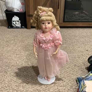 Porcelain doll ballerina